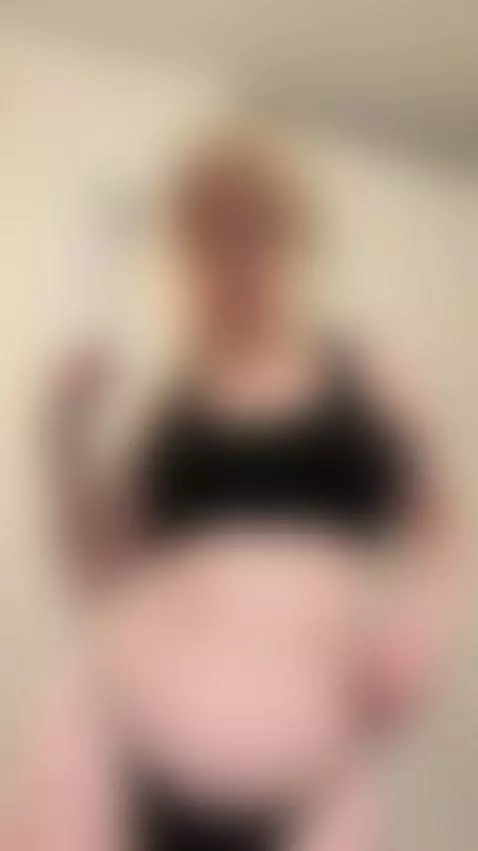 😏 Platinum blonde beauty playing with her nipples by tinnafox