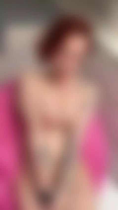 Short red hair, bold stare and my full tits on display. Full... by julcypeach