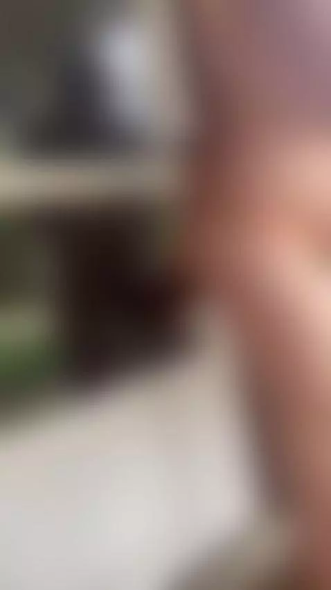 memorial Day morning bbc dildo riding on my porch by lilchefhorny4567