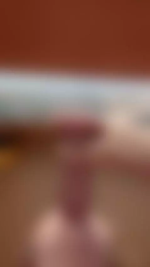 sucking my dildo on my window at a different angle by lilchefhorny4567