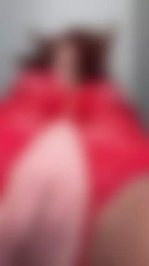 This red lace feels so incredible on my skin.. Full video wa... by scoutkate