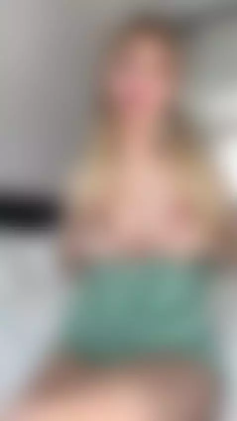 Blonde with pigtails tease pulls down her dress, Sub OF by sasharivers