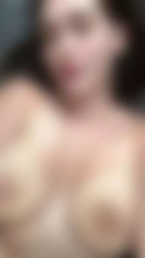 Stunning brunette flaunts her natural tits and deep tan line... by monicawolf