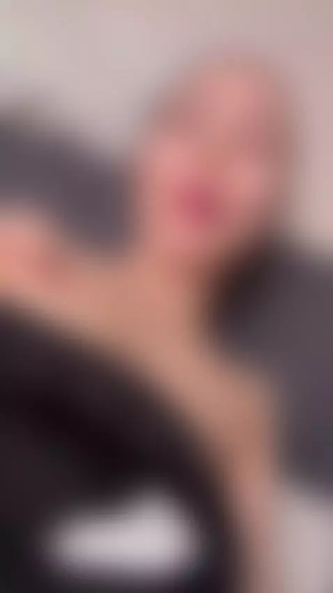 Naked girl licks lips while playing with tits 🥰 by alinaromass