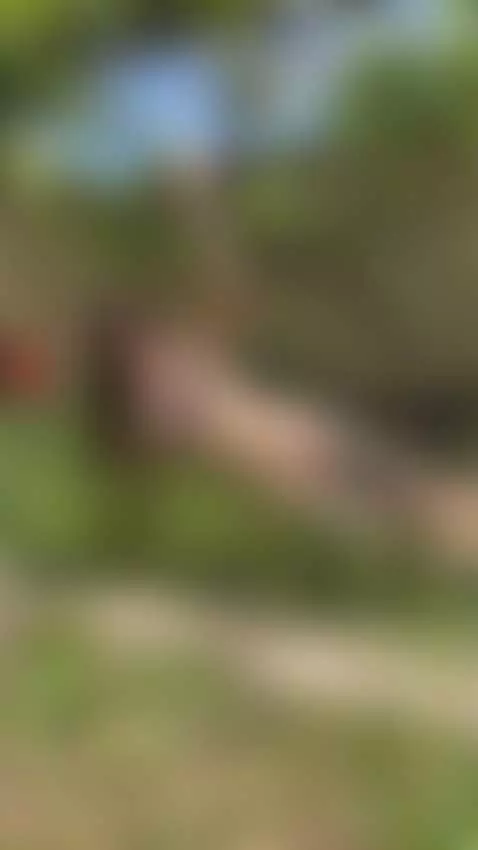Nude yoa in the garden. Sub OF by moniiik