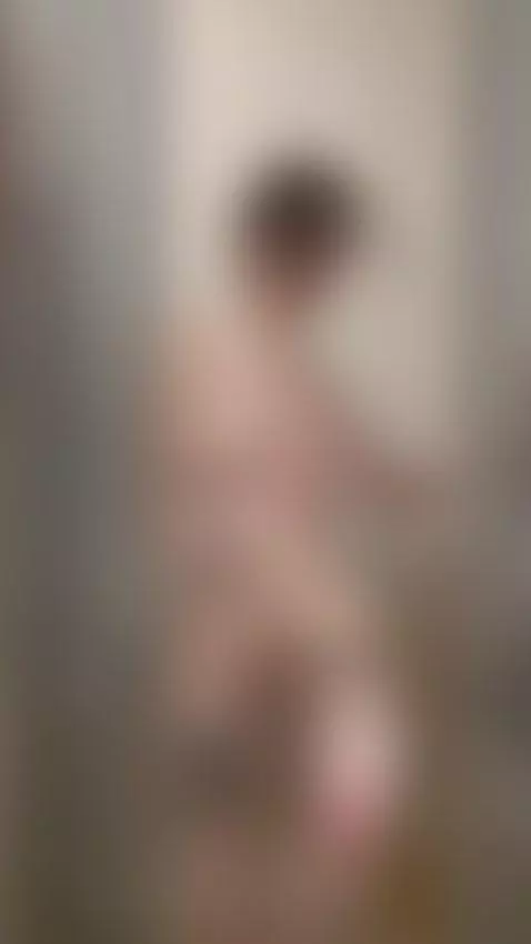 Wet slim brunette in shower. Sub OF by moniiik