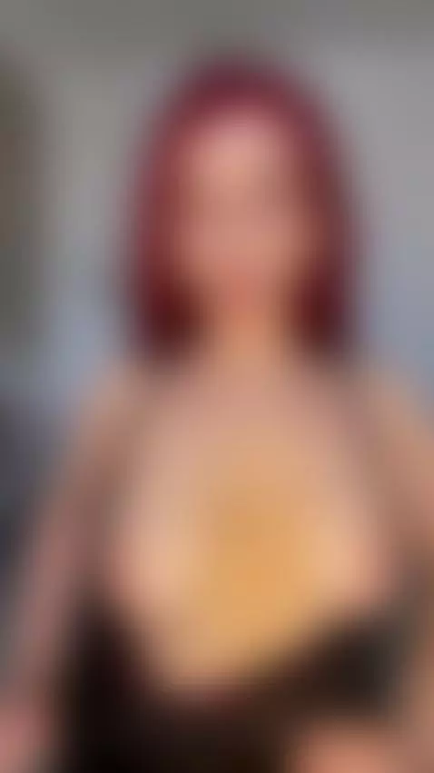 🍒Huge perky tits on a hot tattooed redhead 😏 Naughty OF by cassynoir