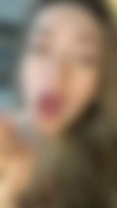 😏Adorable girl with long hair blowing kiss vibe 💋 Exclusive ... by grasenoir