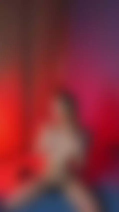 Naked girl teases with hands on tits 🥵 by vicky-ray
