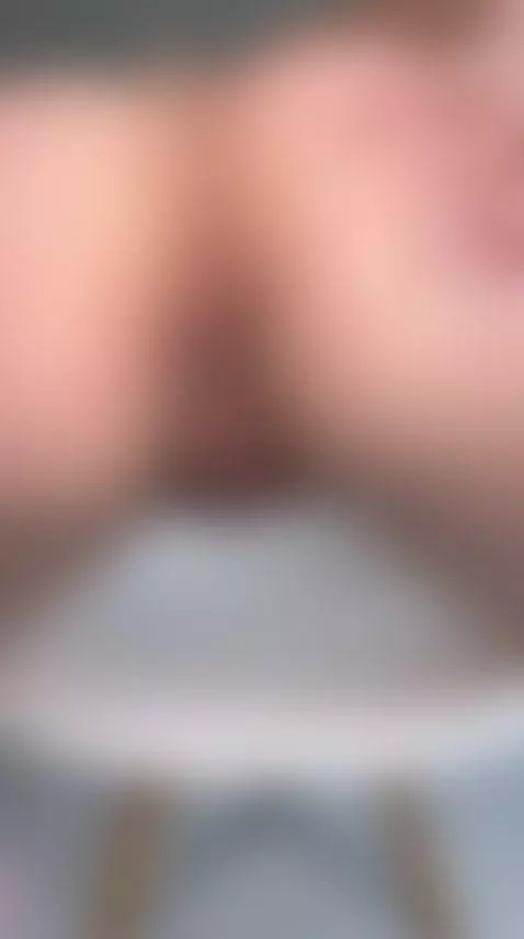 Spreading my fat ass on the chair.. pussy dripping for you S... by licalicalica