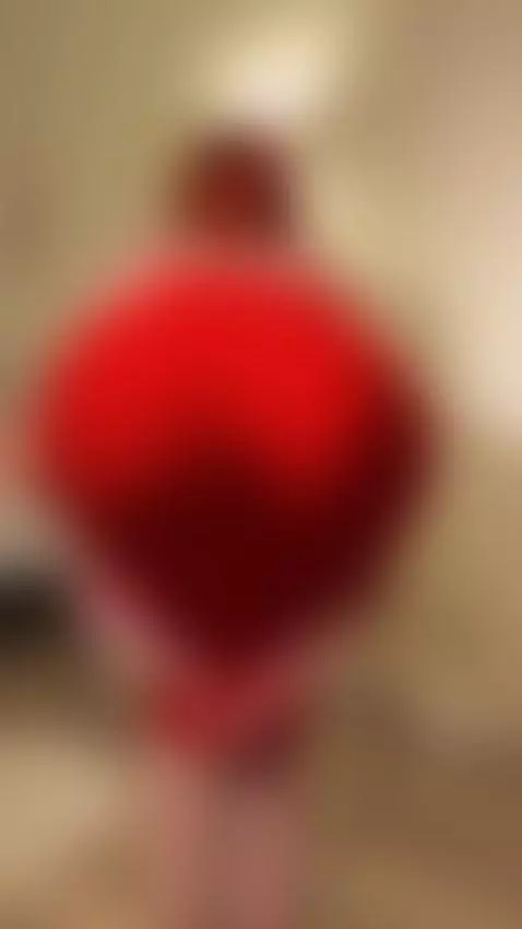 Red dress, nothing else. Sub OF by julietbby
