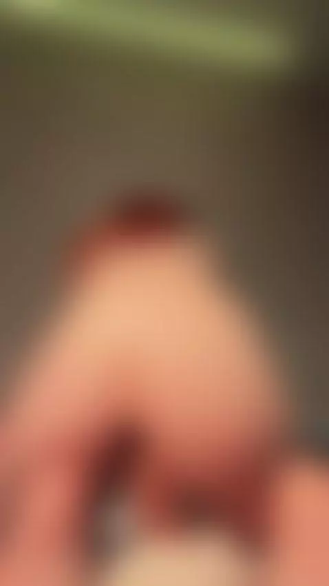 Pretty redhead with soft lips stretched wide around a heavy ... by julietbby