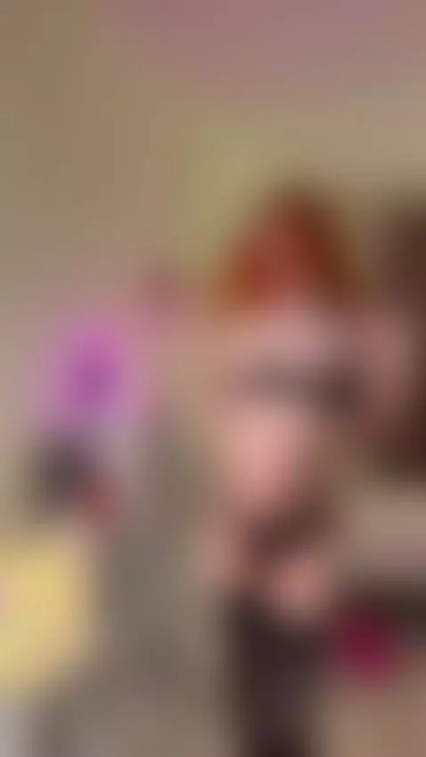Pregnant redhead in lingerie slowly fingering herself only o... by julietbby