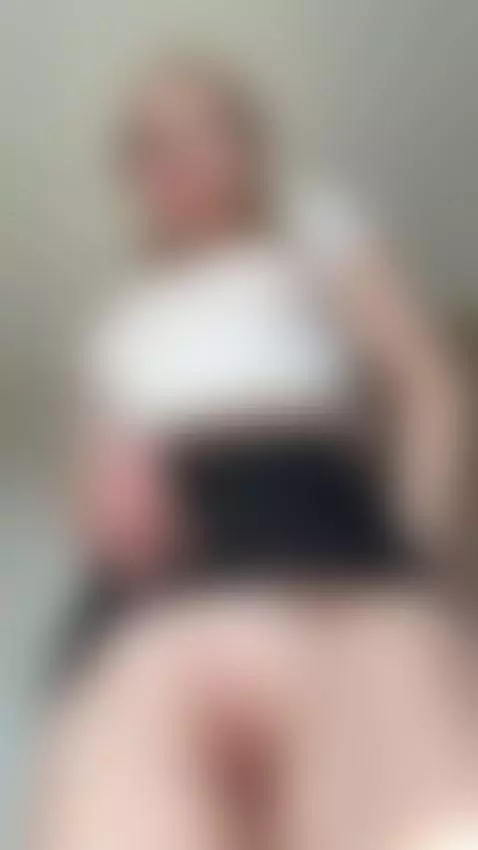 Naughty girl pulls her skirt up and shows off her wet pussy ... by slinkxox