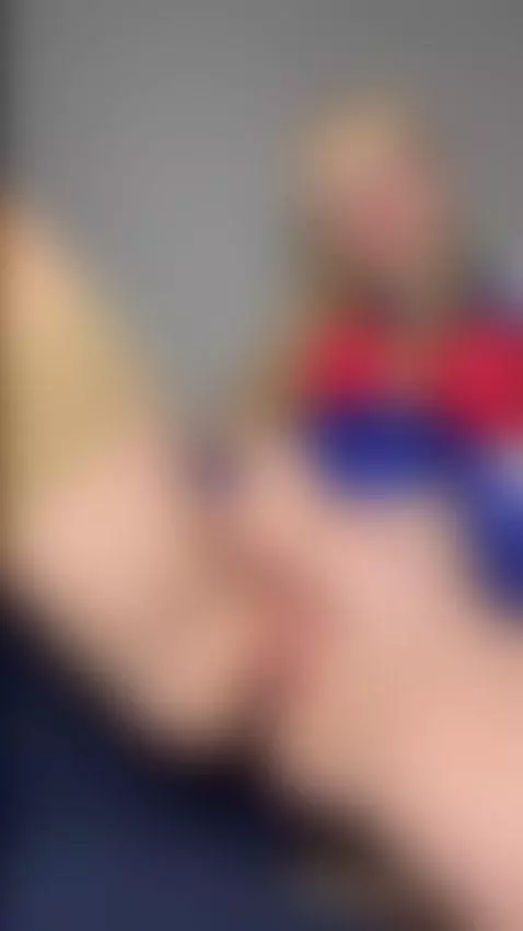 Blonde spreads wide and fingers her wet pussy 💕 by heldeluxe