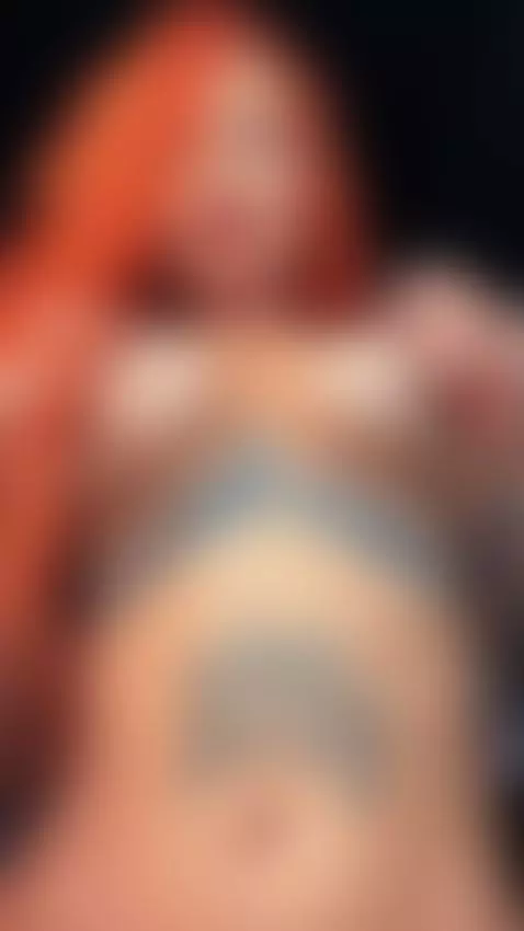 Tattoo redhead with big natural tits. Sub OF by touchmylips