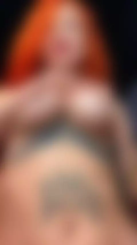 Fiery hair and massive soft tits with her mouth open in pure... by touchmylips