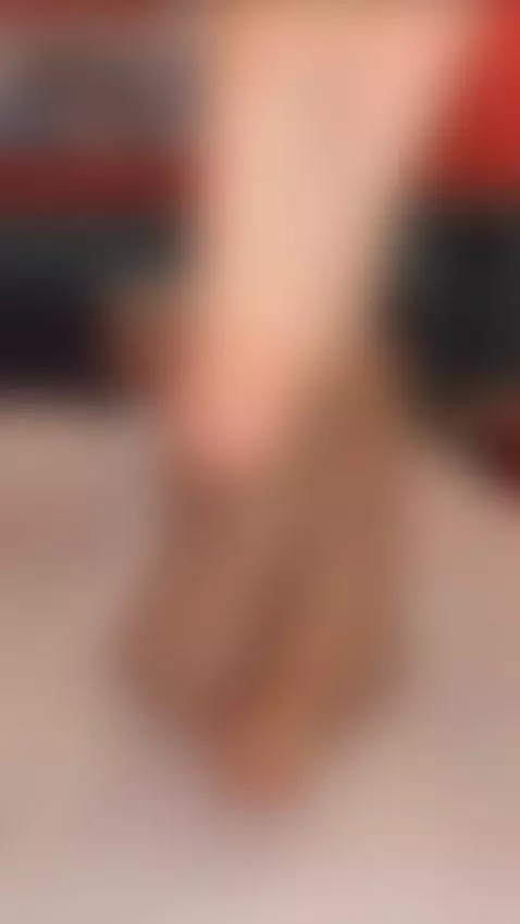 I went right back to showing off my feet in the bedroom beca... by stellats