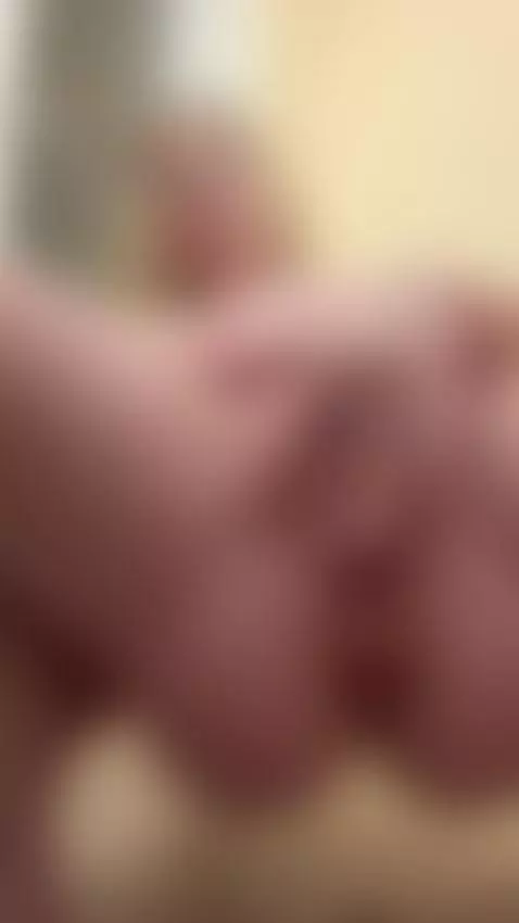 Mirror selfie legs open wide fingers pulling my pink lips ap... by blondydollies