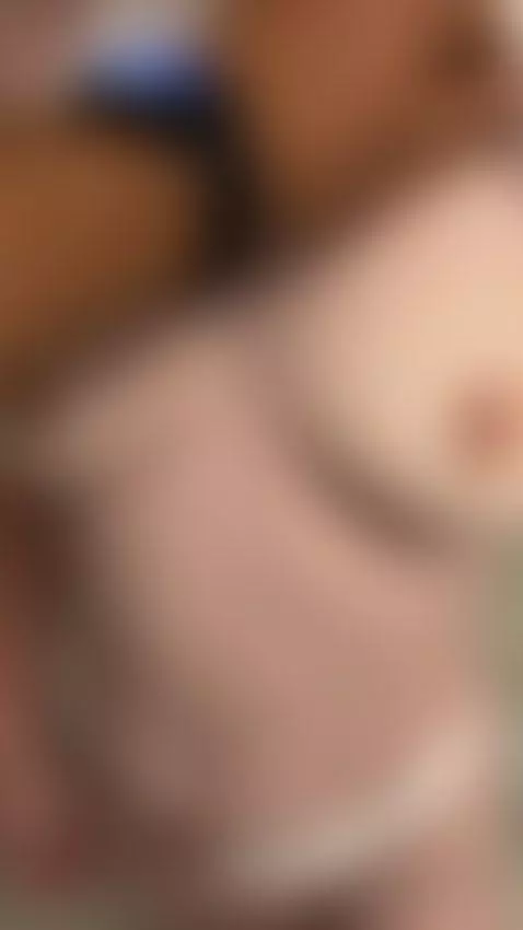 My boyfriend is caressing my breasts. Want to see what happe... by blondydollies