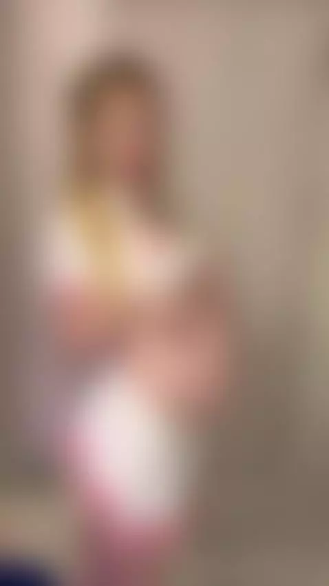 Pregnant in nurse costume and hands on chest 💦 full solo on ... by blondydollies