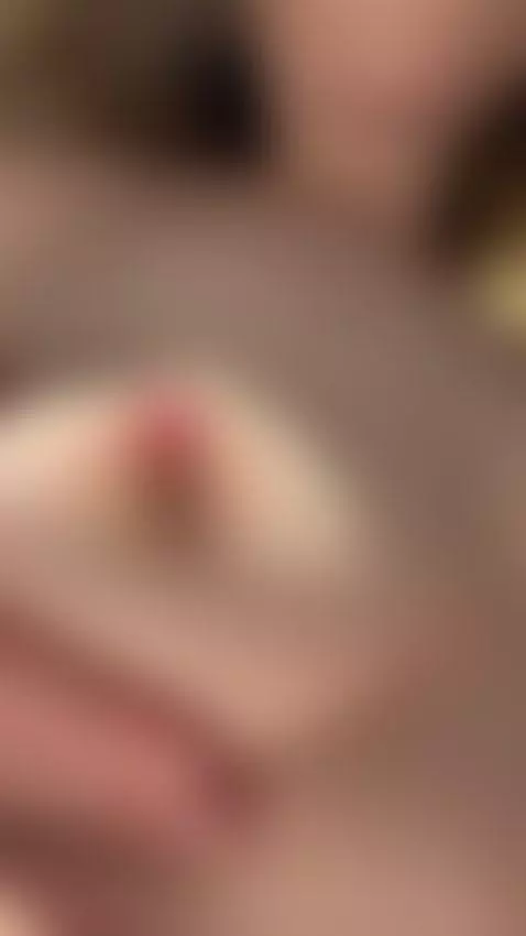 I am lying down while touching my nipples 😈 Sub OF by blondydollies
