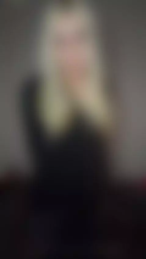 White trans girl in a black fishnet bodysuit teases her cock by vixieblaze