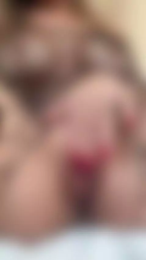 Red nails press into her wet pussy through fishnets 🫦 by amydreamy