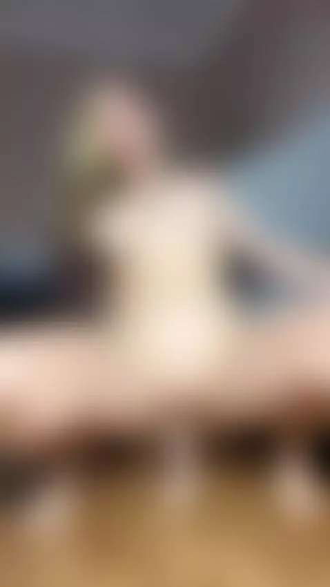Blonde squatting wide open riding fat dildo deep in my pussy... by miavellor