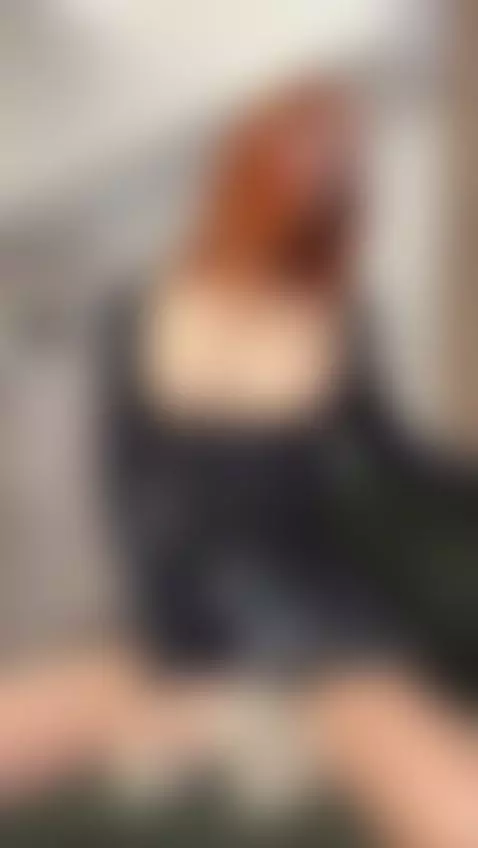 Redhair babe grinding on a pillow with bare tits by justsandy
