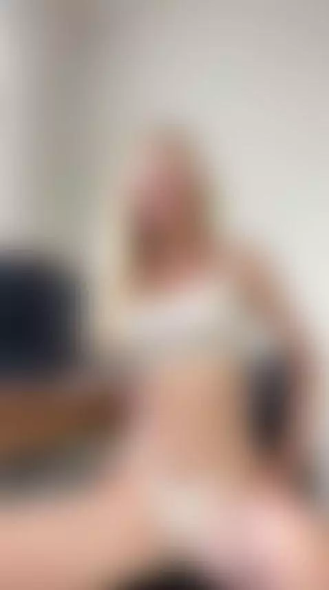 Blonde gamer babe teases and plays with herself in tight pan... by elliefaye