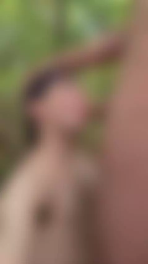 Giving a guy a blowjob outdoors at a cruising spot 🥵💦 by barebastian