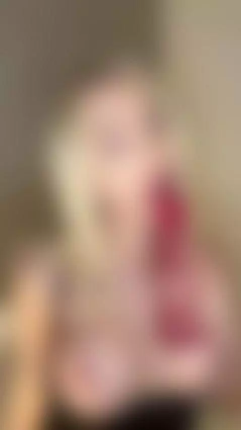 Blonde tease sucks red toy deep with her tongue 💗 by dianabarbie