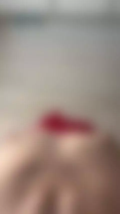 Hands sliding over bare tits in a top-down view. Waiting on ... by monicamon