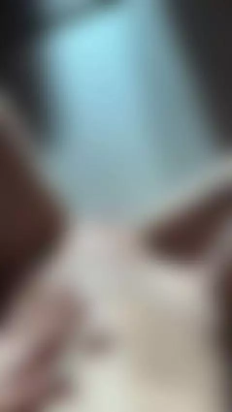Close overhead view of her smooth pink pussy with fingers re... by monicamon