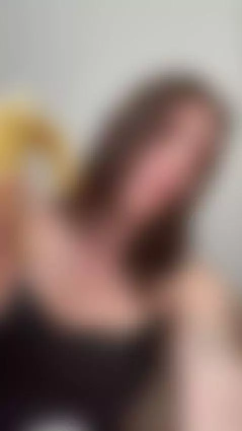 Holding banana and my nipples exposed for you 😈 full tease o... by babyyviolettt