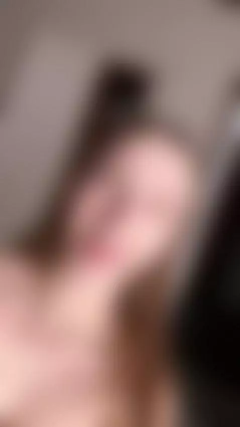 Smiling beauty winks and teases with bare shoulders 🍆 by aalisaa