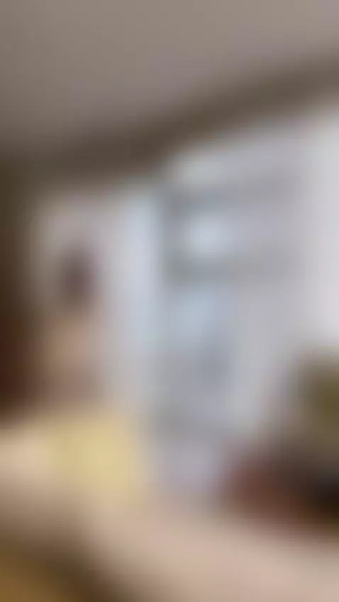 Naked girl pulls curtains open while showing off her ass by aalisaa