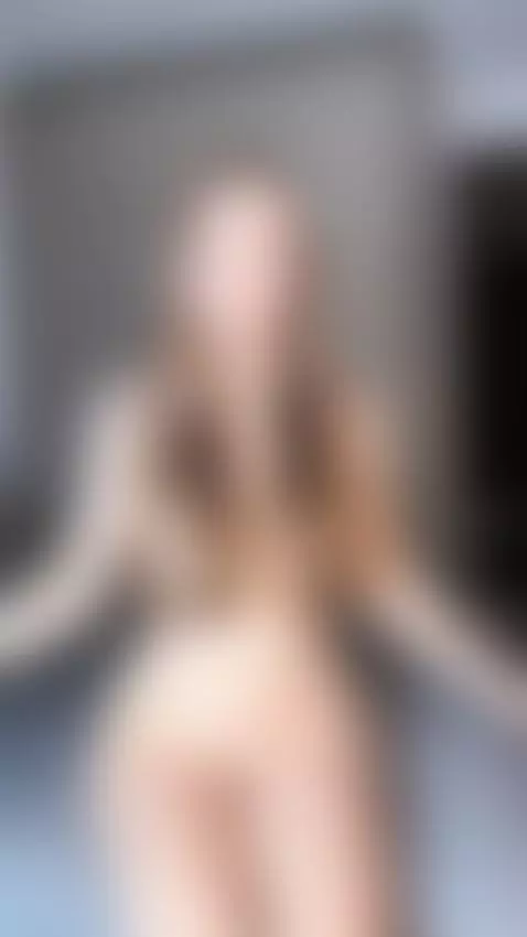 Long hair spills over her bare chest as she sits spread open... by aalisaa