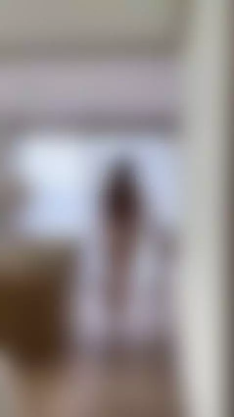 Naked girl teases with her backside near the window 💘 by aalisaa
