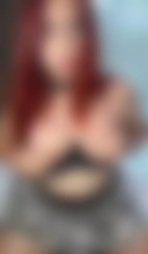 Alt redhead in fishnets staring straight at you. Don’t blink... by d1anafoxy