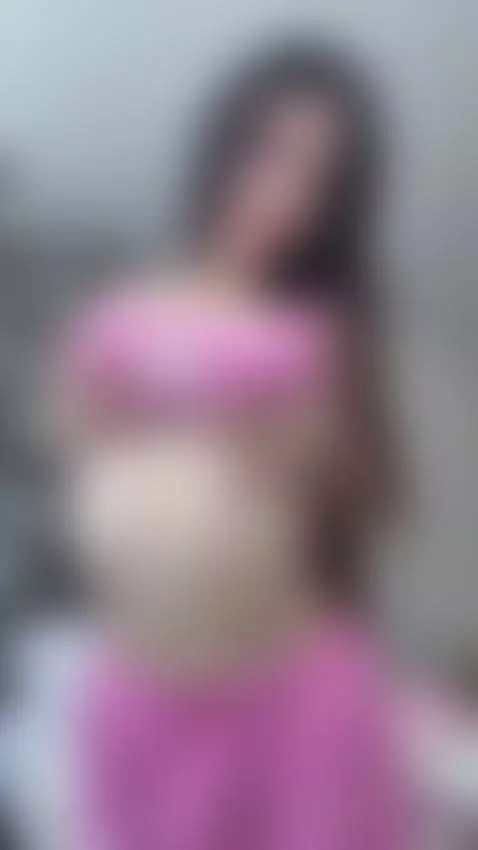 Pink pajama top pulled down to reveal big natural tits and a... by dysmia