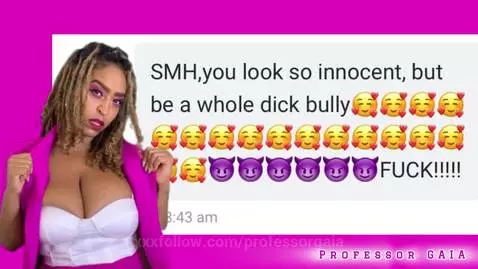 i hear that i am a bully 💅🏽 by professorgaia