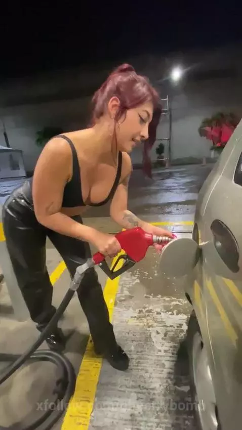 You want full my car? ⛽️ 🔥 by cheerrybomb